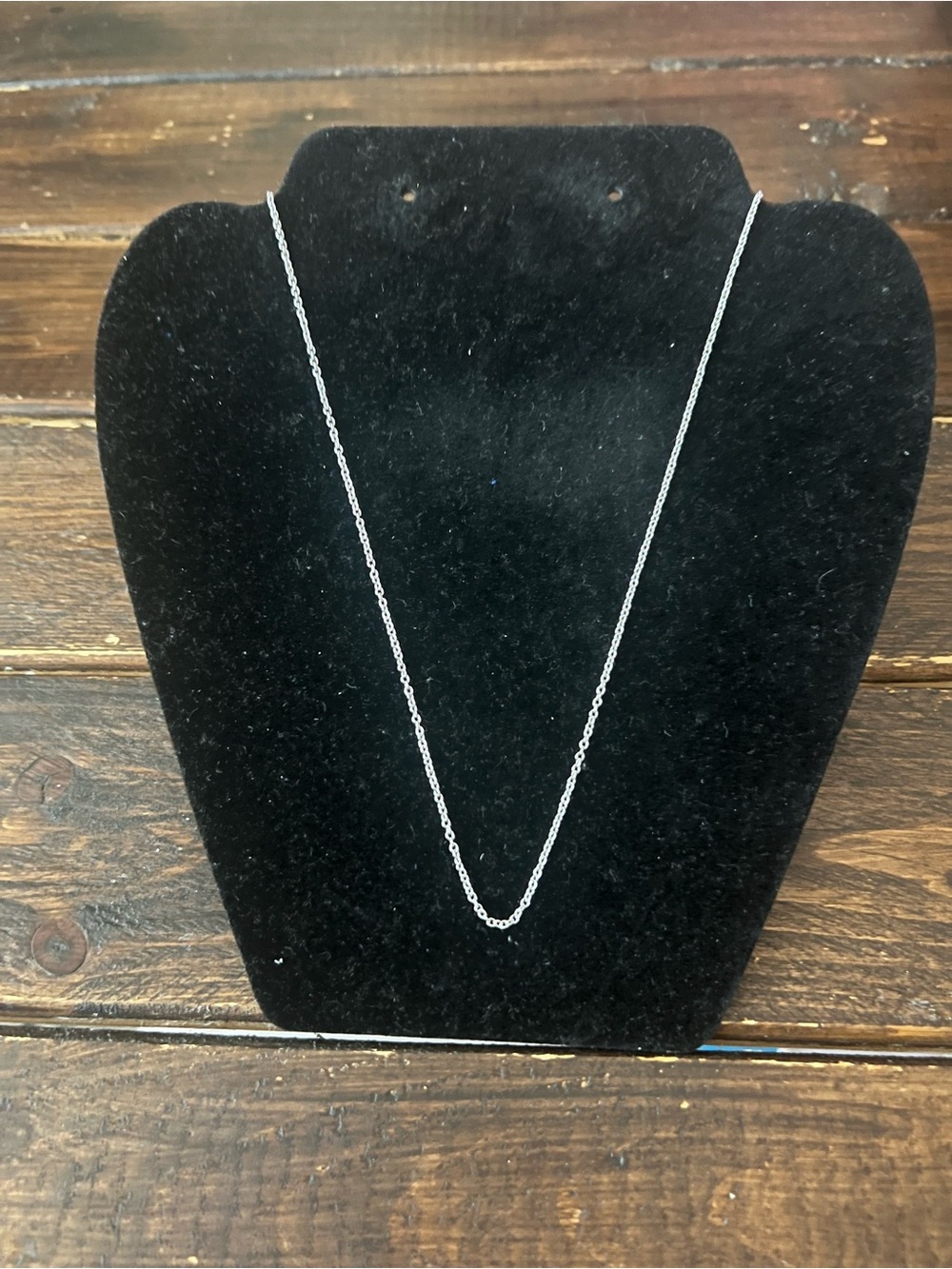 New sterling silver chain